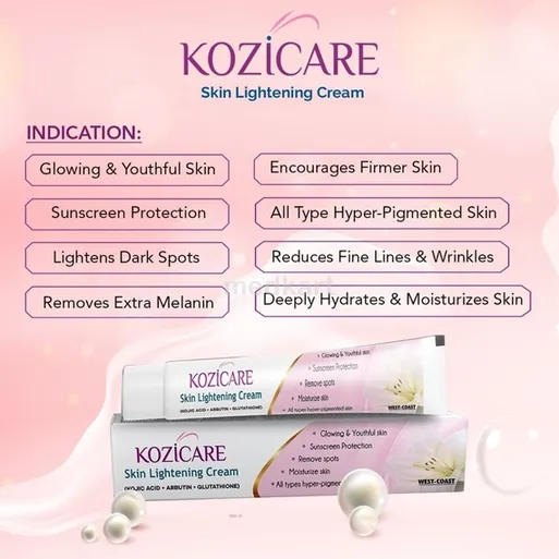 kozicare skin lightening cream 15 gm
